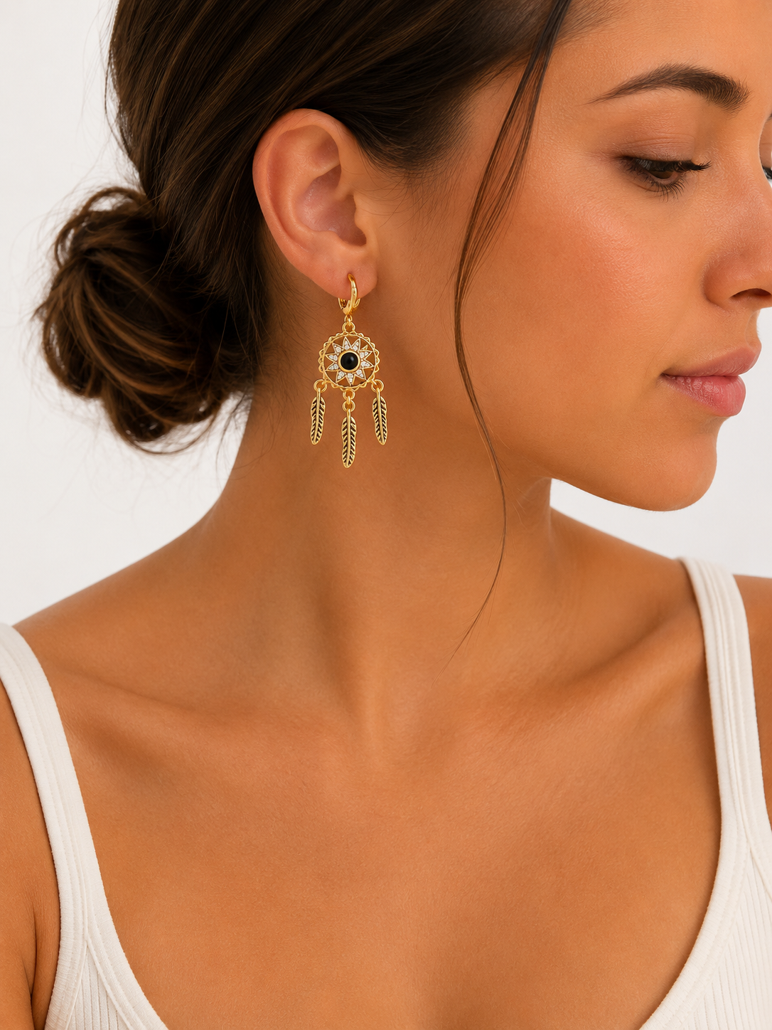 Pendientes Místicos Onyx Dream