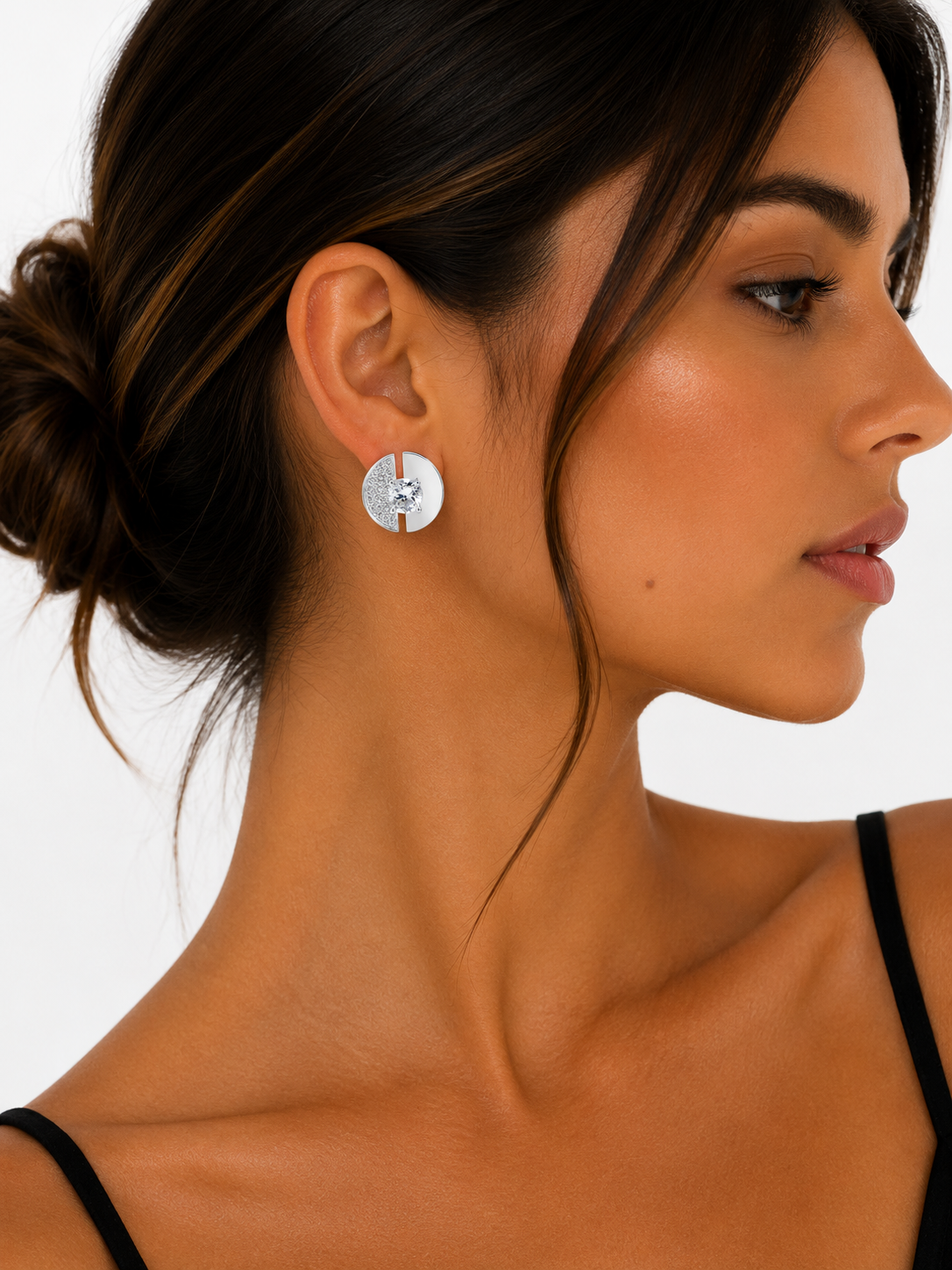 Pendientes Crystal Moon