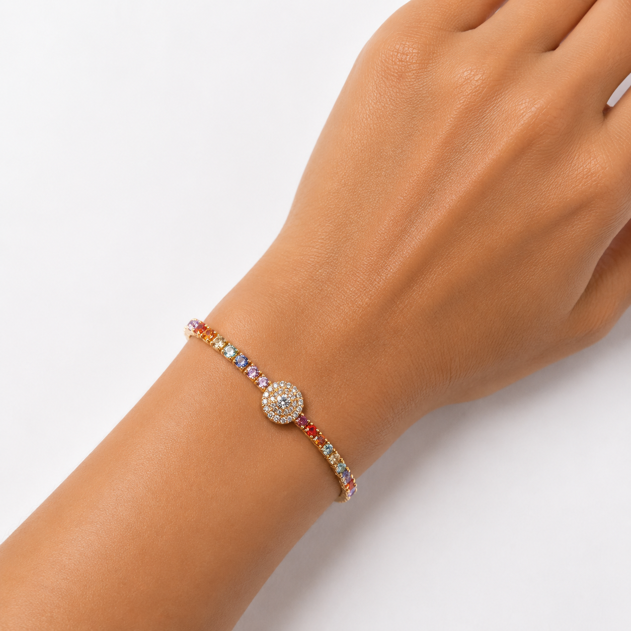 Pulsera Rainbow Luxe